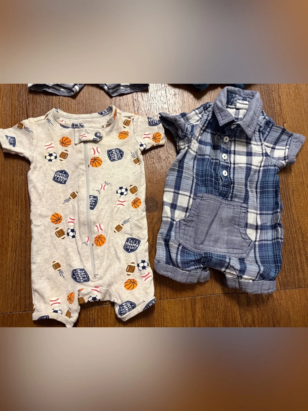 Four Rompers